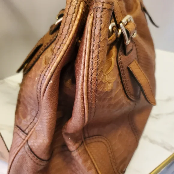 Antonio Melani Brown Weekender Bag - Picture 5 of 10